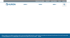 Desktop Screenshot of huronconsultinggroup.com